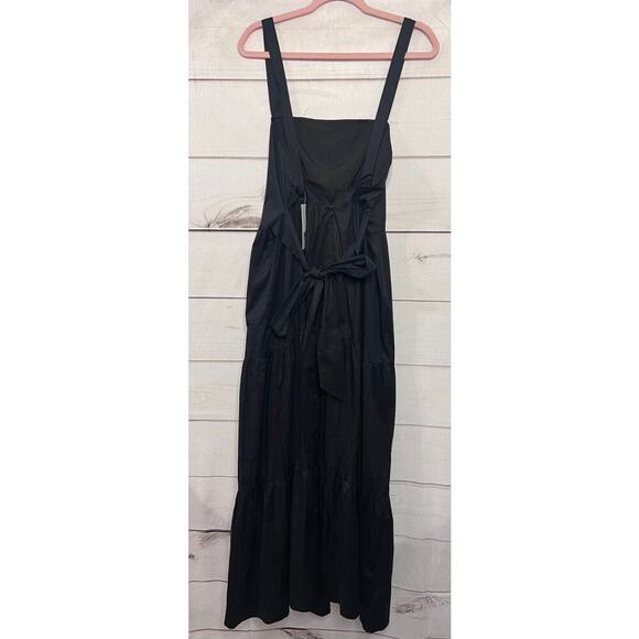 NWT JustFab Black Maxi Dress Easy Flirty Size XL - Picture 4 of 4